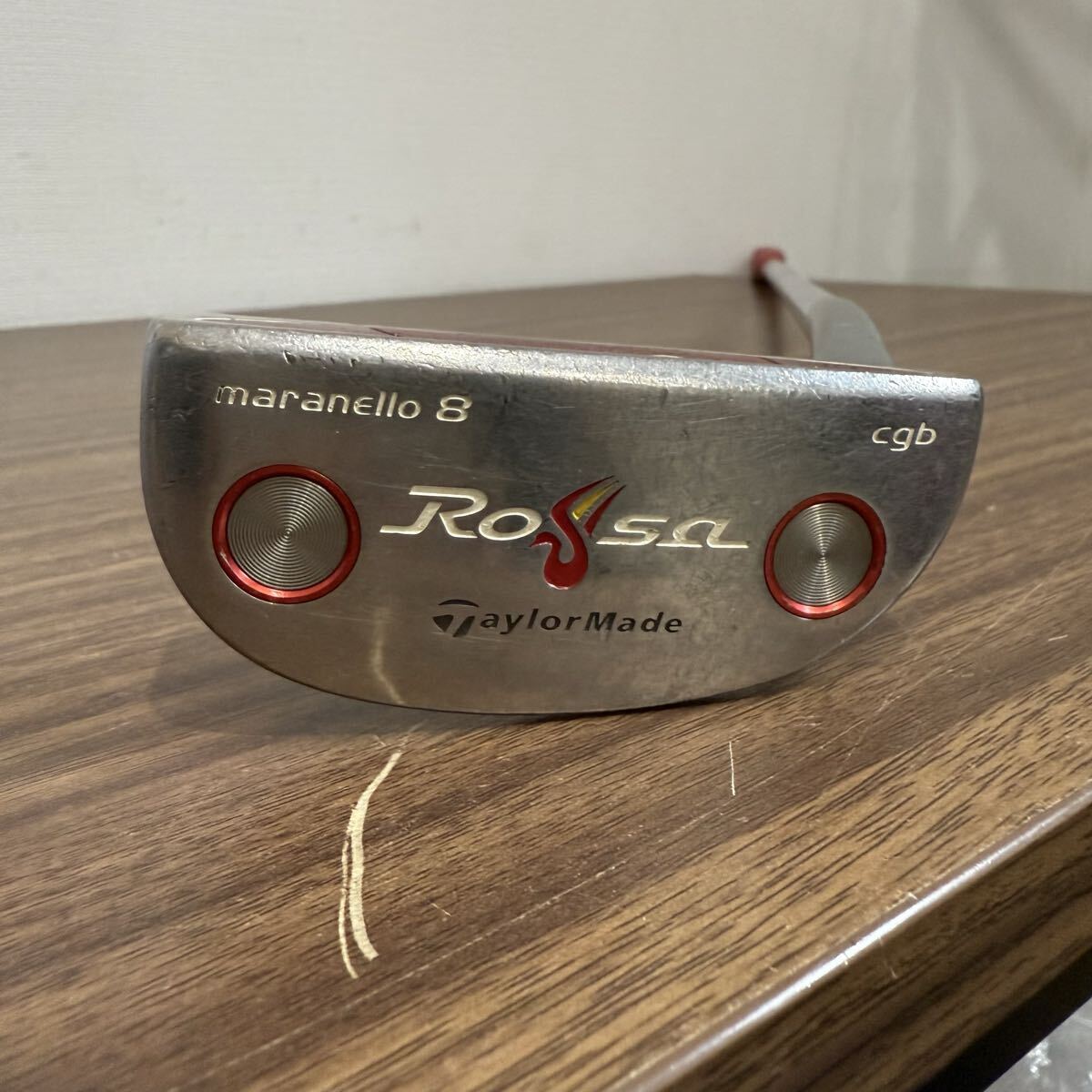 OYF745 TaylorMade テーラーメイド Rossa Maranello 8 CGB ロッサ マラネロ パター 33インチ ゴルフクラブ拍卖