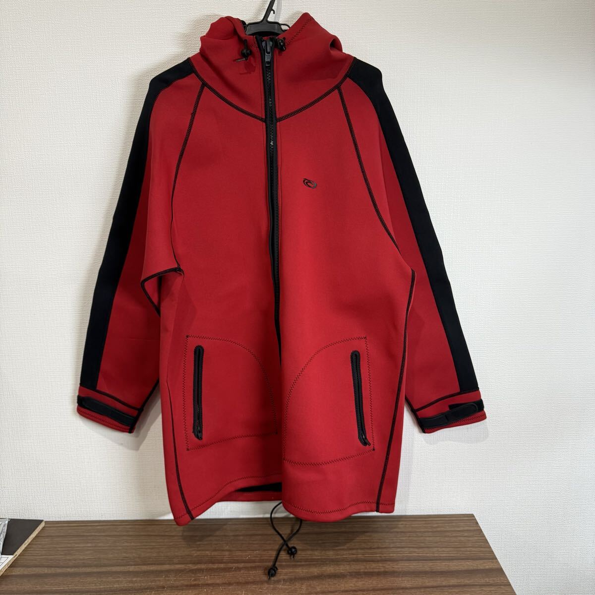 OYF798 AROPEC アロペック ボートコート ダイビング サーフィン マリンスポーツ Mサイズ 赤 防水拍卖