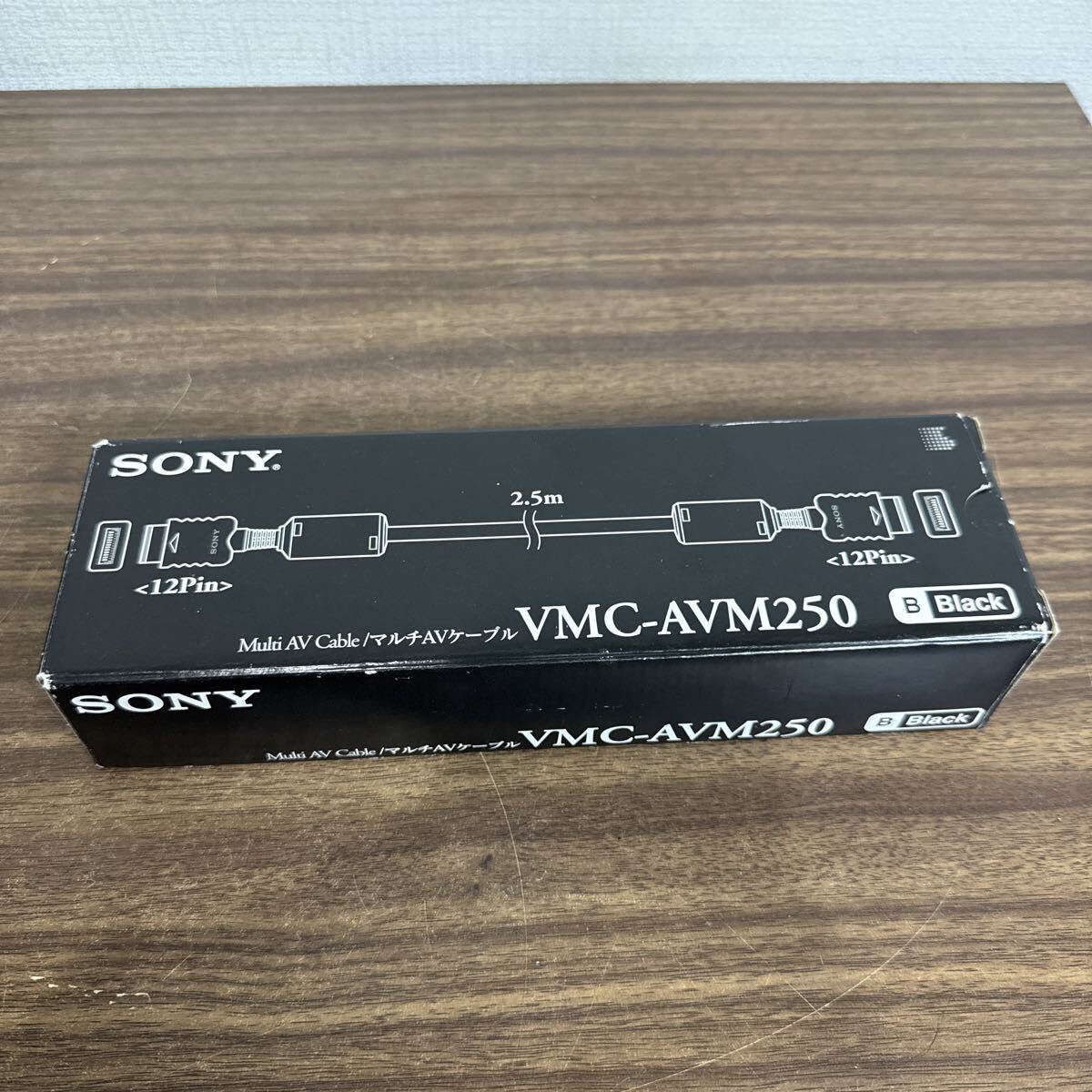 OYX26 SONY AVマルチ端子用ケーブル「VMC-AVM250」12pin ブラック拍卖