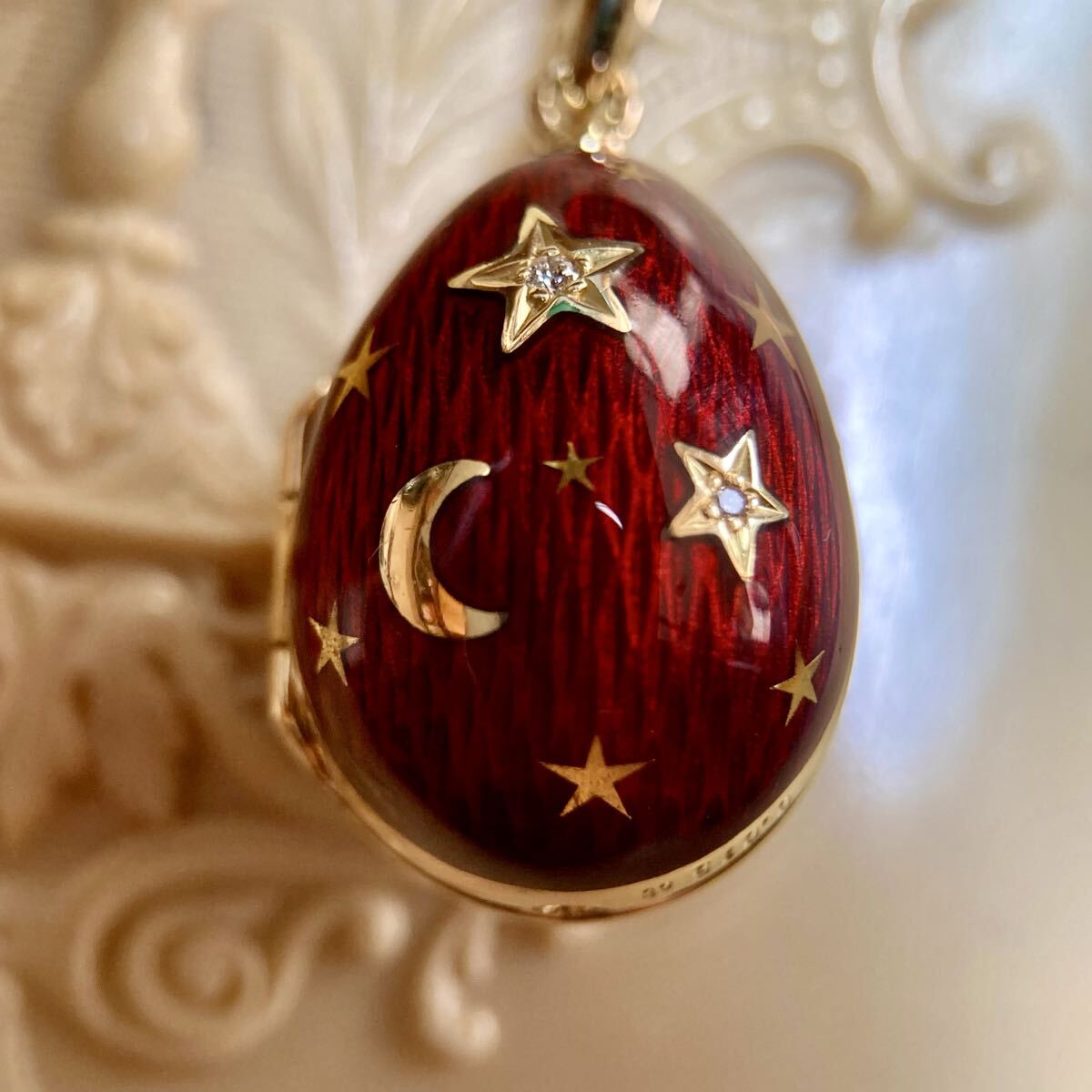 k18 Faberg ファベルジェ Victor Mayer ゾディアック カニ ペンダントトップ拍卖