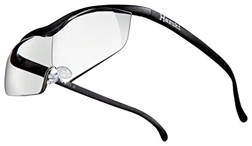 Hazuki ハズキルーペ ラージ 1.85倍 クリアレンズ 黒.拍卖