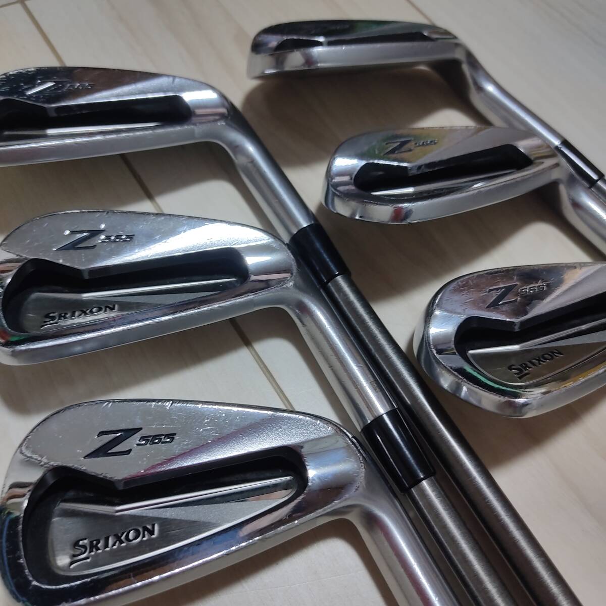 名器 スリクソンZ565 #5〜PW 6本セッ エアロテック スチールファイバー SteelFiber i95 Rフレックス装着品 おてがる配送140サイズ拍卖