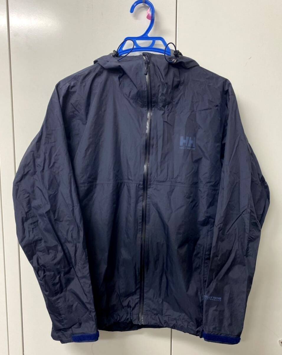 ▲▽9592 HELLY HANSEN ヘリーハンセン メンズ マウンテンパーカー ナイロンジャケット ネイビー△▼拍卖