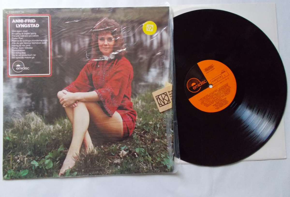 輸入盤LP Anni-Frid Lyngstad ”Anni-Frid Lyngstad” E-048-51017拍卖