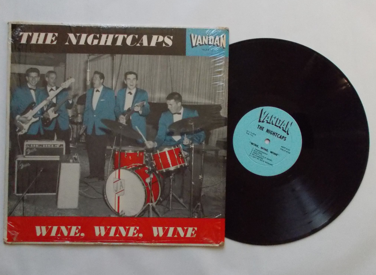 シュリンク付輸入盤LP THE NIGHTCAPS WIN,WINE,WINE VRLP-8124拍卖