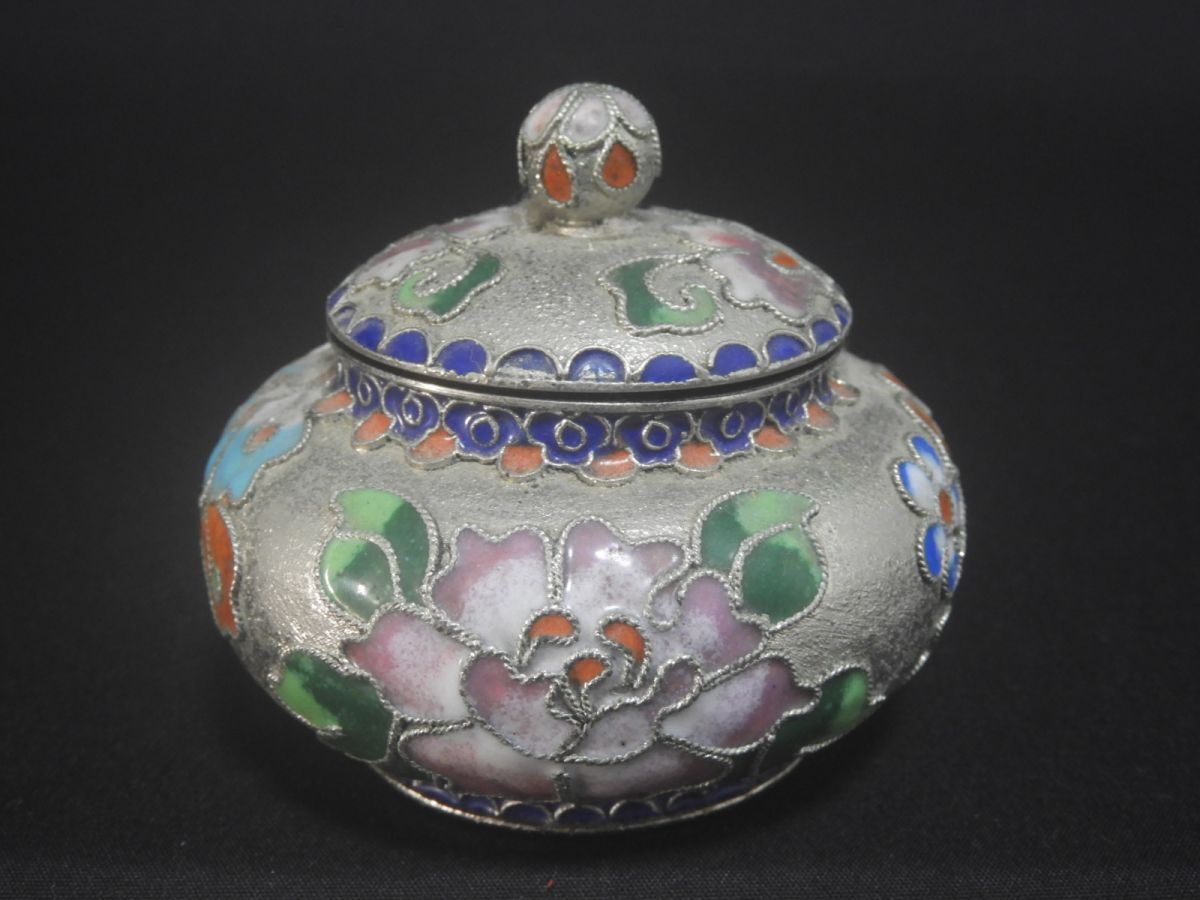 小物入 七宝焼 調味料入 【送料無料】拍卖