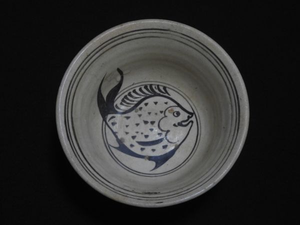 丼 スコタイ 魚 タイ美術 安南 ベトナム美術 【送料無料】拍卖
