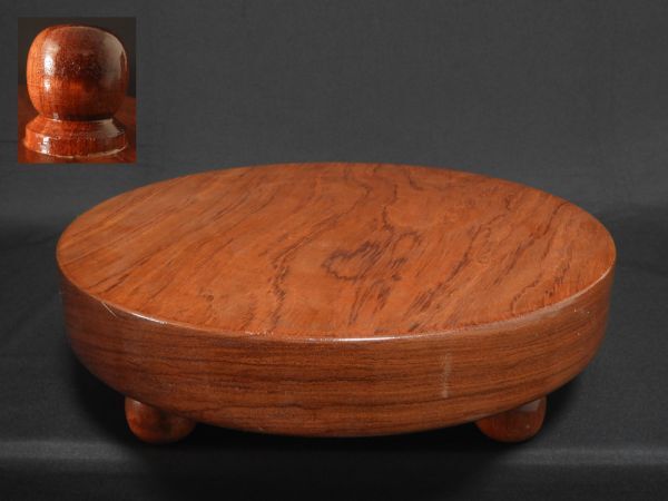 花器台 丸形花器台 花器台 香炉台 盆栽台 山野草台 【送料無料】拍卖