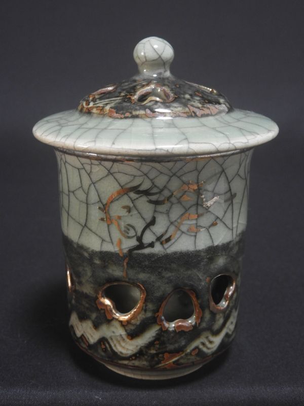 蓋付湯茶碗 相馬焼 湯茶碗 / 煎茶道具 【送料無料】拍卖