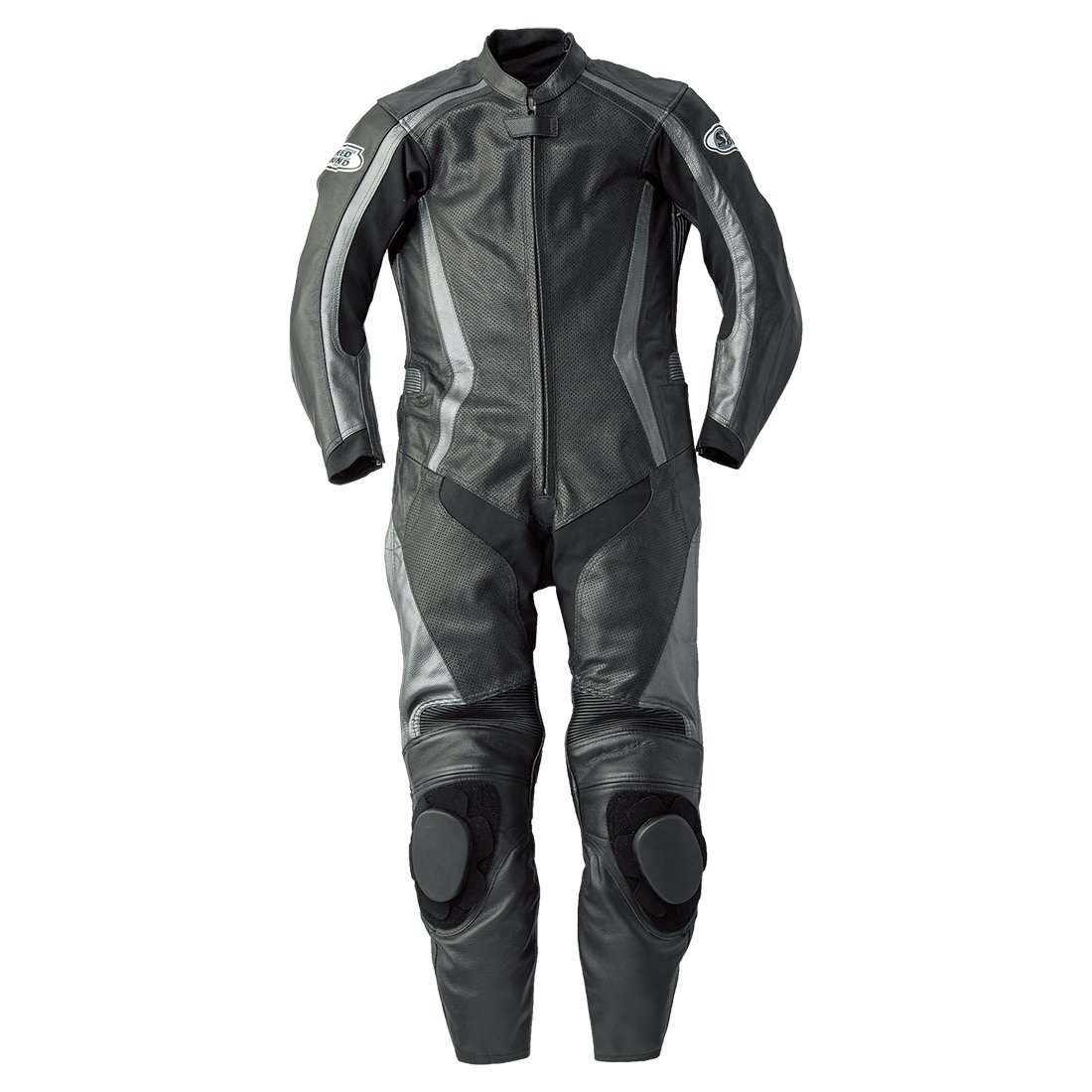 (328) 新品在庫有即納 スピードオブサウンド サイズLLワイド SOS-18 レーシングレザースーツ ブラック ブラック BK/BK 革ツナギ MFJ公認拍卖