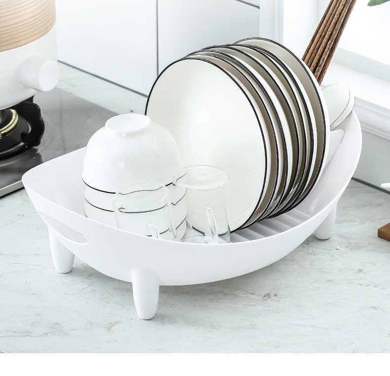 水切りラック 食器ラック 2点セット バスケット 止水栓付き カトラリーポケット付き コンパクト つけ置き 洗い かご キッチン 収納 410拍卖