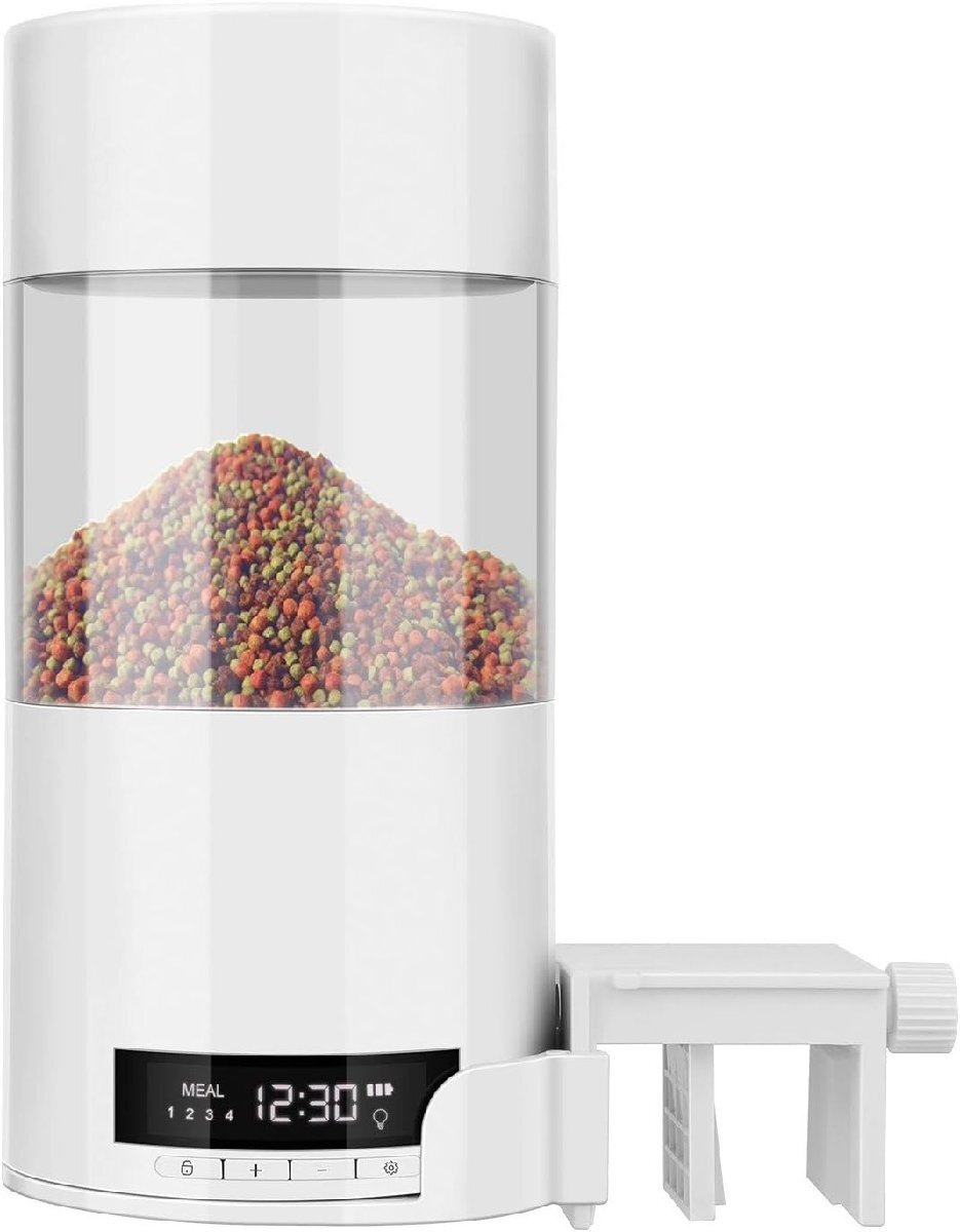 アクアリウム オート フィーダー 魚 熱帯魚 自動 給餌器 水槽用 USB式 オート タイマー式 ご飯 エサ 餌やり器 フィッシュ 魚類 爬虫類 533拍卖