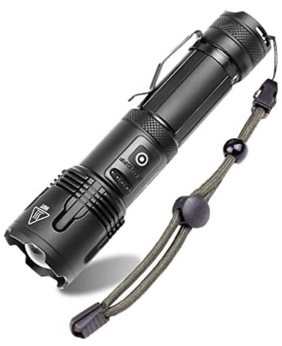 超高輝度 懐中電灯 9コア ライト 5000mah Led XHP99 25000ルーメン USB充電 防水 防災 地震 停電対策 514拍卖