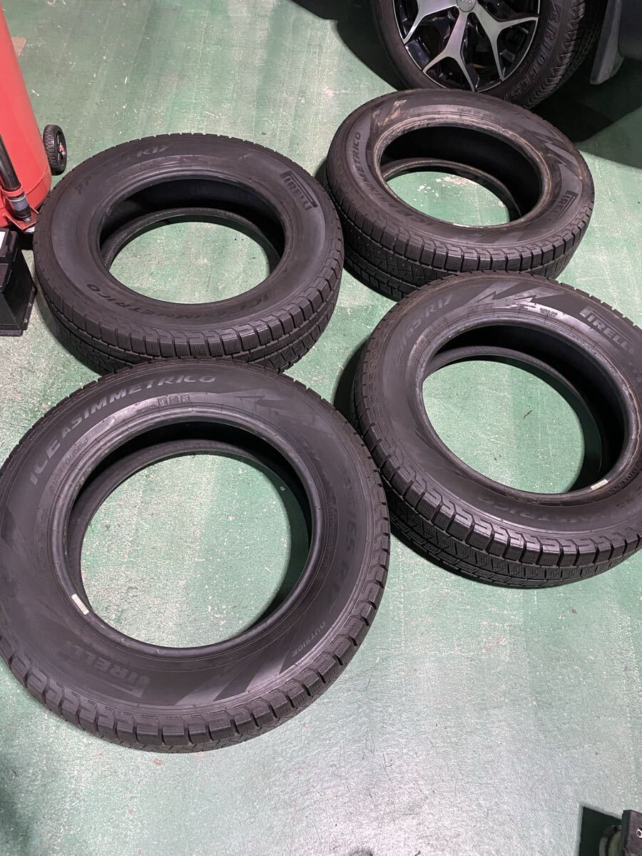 ピレリ スタッドレス アイスアシンメトリコ 225 65 17 2014年製拍卖