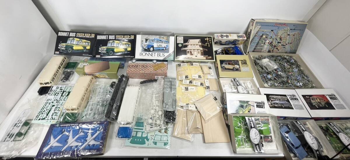 未組立含 1円~ プラモデル 組立キット まとめ BONNET BUS 法隆寺 AVANTE MIDGET CROWN など TAMIYA オーナーズクラブ IMAI 拍卖