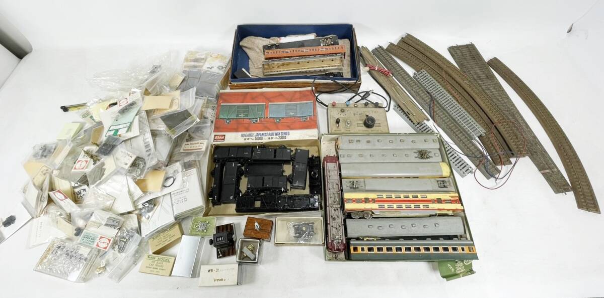 HOゲージ まとめ売り 曲線線路 直線線路 パーツ 鉄道模型 電車 貸車 1円~ A23拍卖