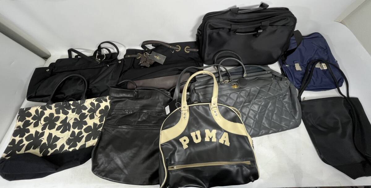 1円~ バッグ まとめ M ビジネスバッグ ボストン リュック ハンドバッグ 旅行鞄 メンズ レディース PUMA など 堀拍卖