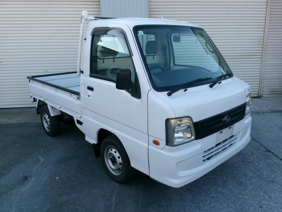 H18 サンバーT 4WD 5速 エアコン パワステ EL付 検R8/4拍卖