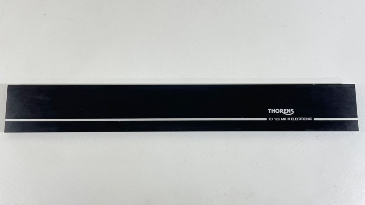 a3345 THORENS トーレンス TD126 MKIII MK3 専用フロントパネル拍卖