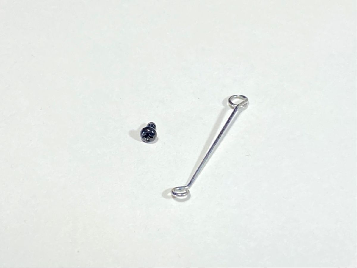 a2693 AUDIO CRAFT AC-3000MC / AC-4000MC トーンアーム 純正 インサイドフォースキャンセラー 用 金属バー 固定ねじ付拍卖