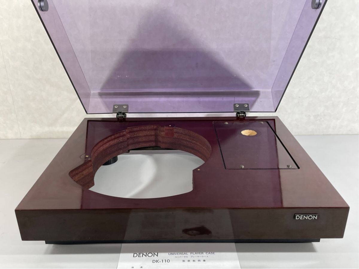a3420 DENON デノン デンオン DK-110 DK110 キャビネット 取扱説明書付 AUDIO CRAFT AC-4000MC 等対応拍卖