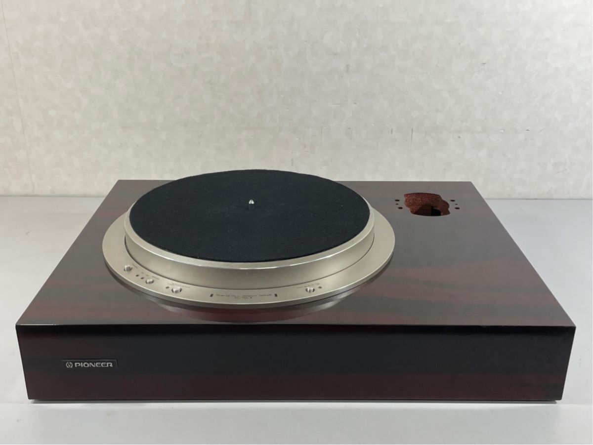e9474 外観良好 Pioneer パイオニア PL-70LII PL-70L2 キャビネット プラッター/スピンドル付 パーツ取り用拍卖