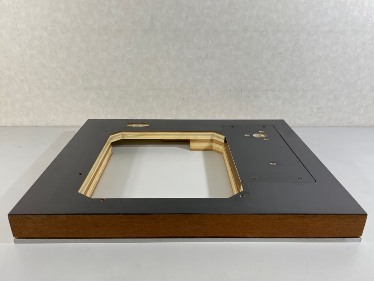 a3869 Technics テクニクス SP-10MK2 / SP-20 対応 ダブルアーム キャビネット SMEショートアーム等 対応拍卖