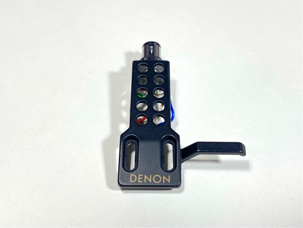 a3897 外観綺麗 DENON デンオン デノン DP-1300MKII レコードプレーヤー 純正 ヘッドシェル 両CH出力OK拍卖