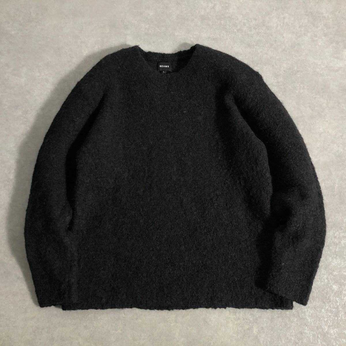 BEAMS●プードル起毛ウール ニット セーター●ビームス拍卖