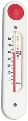 元気っ子(吸盤付浮型湯温計) TG-5101 ホワイト (BOVL101)拍卖