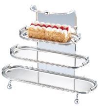 UK18-8 3段小判ケーキスタンドA (NKC55)拍卖