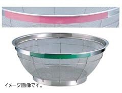 TKG NEWマンモス カラー 浅型ざる 35cm ピンク AZL4729拍卖