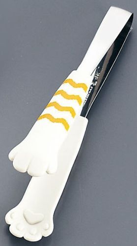 18-0 卓上トング きゃっちだにゃん しま 白 (BTVD701)拍卖