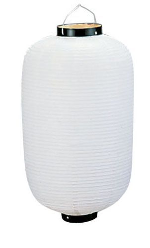 ビニール提灯長型 《30号》 白ベタ b431 (YTY01301M)拍卖