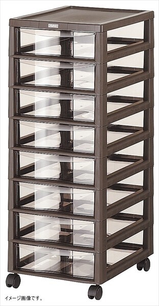 JEJ Aplos(アプロス) レターケースB4(深型8段) ダークブラウン AP-B4-F8DBR拍卖