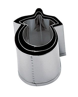 SA 18-8 業務用 抜型 なすび 3個セット (BNK6401)拍卖