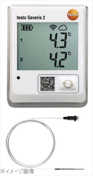 テストー Wi-Fiクラウド温度データロガー Saveris2 T2(0572 2032)外付型拍卖