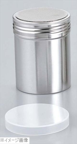 18-8(ステンレス) パウダー缶(アクリル蓋付)大 φ70×95拍卖