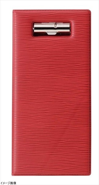 Aim BH-111 レザータッチグルーブ伝票ホルダー(ブルー) (両サイドポケット付)拍卖