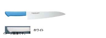 片岡製作所 マスターコック 抗菌カラー庖丁 モリブデン・バナジウム鋼 牛刀庖丁 300mm ホワイト MCGK300W拍卖