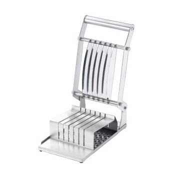 18-8 簡易ストッパー付カツカッター (受け皿付)6枚刃拍卖