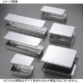EBM 18-8(ステンレス) 調味料入蓋付バット 5長型 543×145拍卖