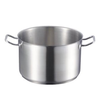 21cr(ステンレス) プロシェフ 半寸胴鍋 IH 蓋無 24cm拍卖