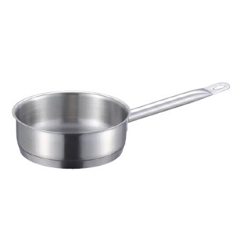 (ステンレス) プロシェフ 片手鍋 浅型 IH 蓋無 22cm拍卖