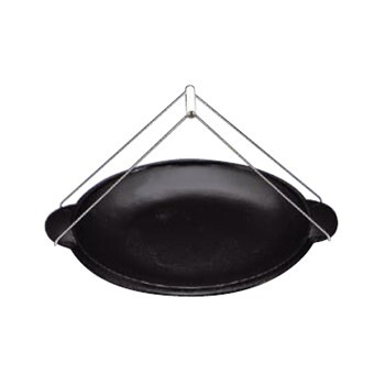 お好み焼き器 ジャンボ (ハンドル付) φ300×H30拍卖