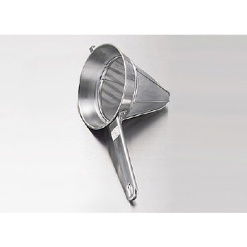 スープ漉 大 アミ式(普通目) 18-8(ステンレス) BK 25cm拍卖