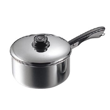 ソースパン 深型 片手 18-0(ステンレス) MA 18cm拍卖