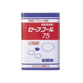 セーフコール75 (アルコール除菌・制菌剤) 17L (リットル)拍卖