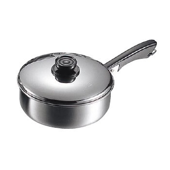 ソースパン 浅型 片手 18-0(ステンレス) MA 16cm拍卖