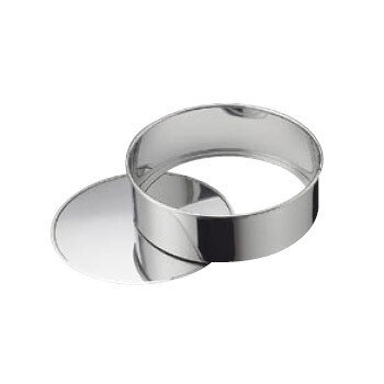 デコレーション型 底取 ステンレス製 No.142 中 (18cm)拍卖